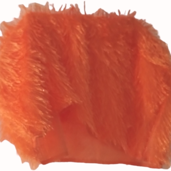 Orange Vegas party cocktail dress S - Picture 3 of 3